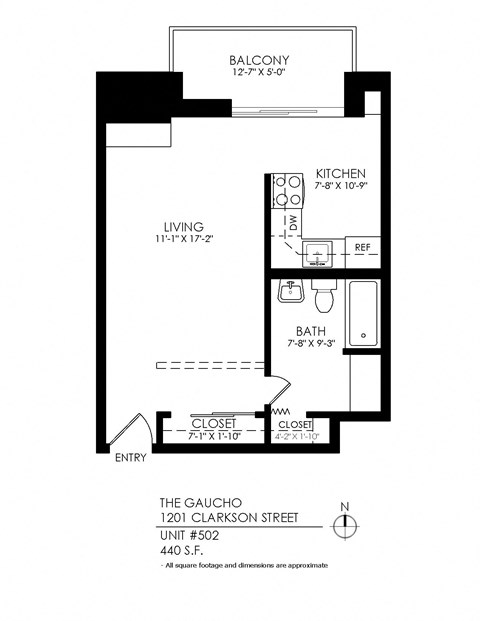Gaucho Studio Apartments in Denver, CO